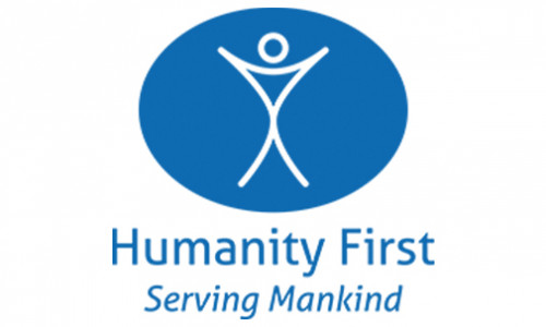 Humanity First Serving Mankind logo