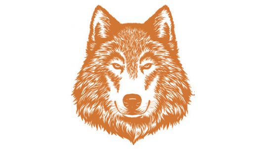 Mclaughlin student council mascot- a wolf