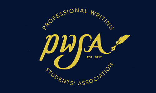 Professional Writing Students' Association (PWSA) logo