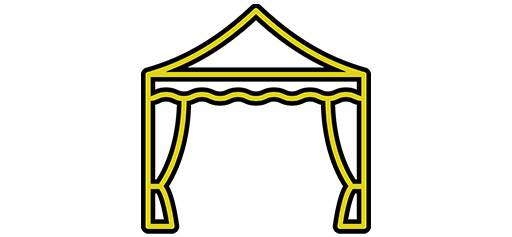 venue tent illustration