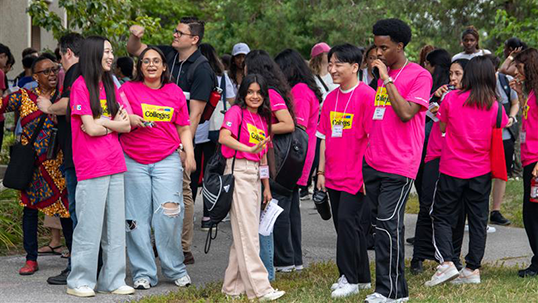 Group of Students at the FYE Welcome Events