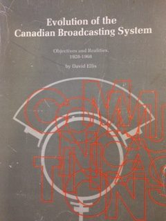 evolution of the canadian broadcasting system book cover