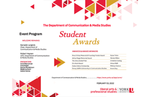 COMN Student Awards New Post