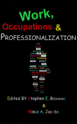 work, occupations and professionalization book cover