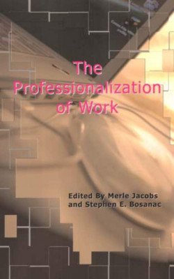 the professionalization of work book cover
