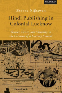 9780199488391 Hindi Publishing in Colonial Lucknow book cover