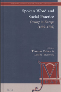 spoken word and social practice book cover