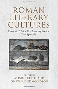roman literary cultures book cover
