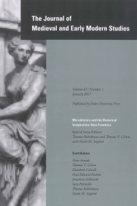 the journal of medieval and early modern studies cover