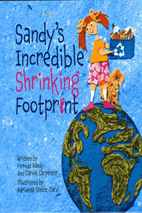 Sandy's Incredible Shrinking Footprint book cover