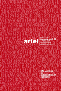 Ariel Special Issue book cover