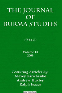 Journal of Burma Studies book cover