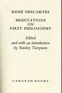 Meditations on First Philosophy book cover