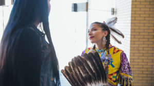 Indigenous dance performers