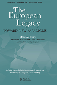 The European Legacy Book Cover