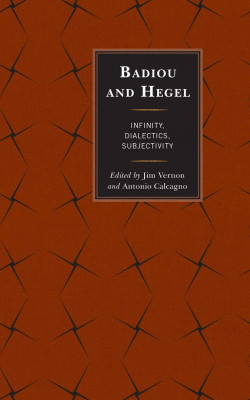 badiou and hegel book cover