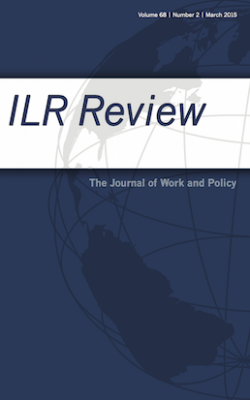 ILR review cover page
