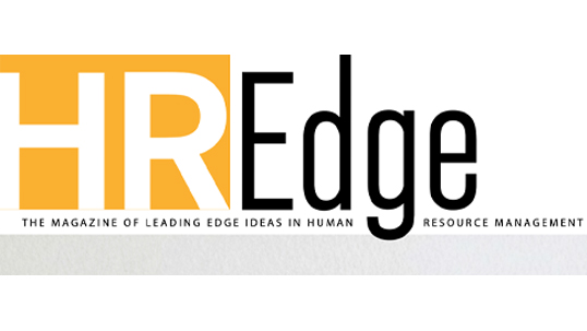 Logo for HR Edge Magazine