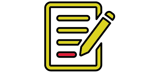 paper with pencil icon