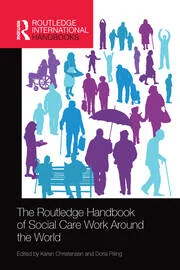 The Routledge Handbook of Social Care Work Around the World - book cover