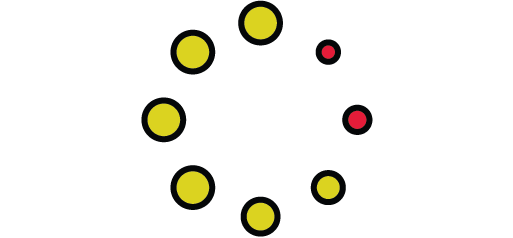 illustration of loading circle