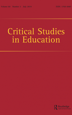 critical studies in education book cover