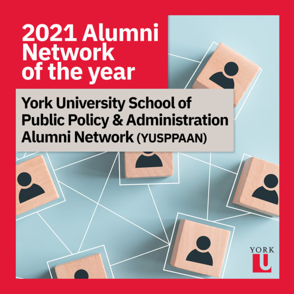 Alumni network of the year poster