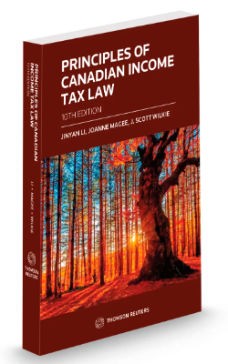 Principles of Canadian Income Tax Law book cover
