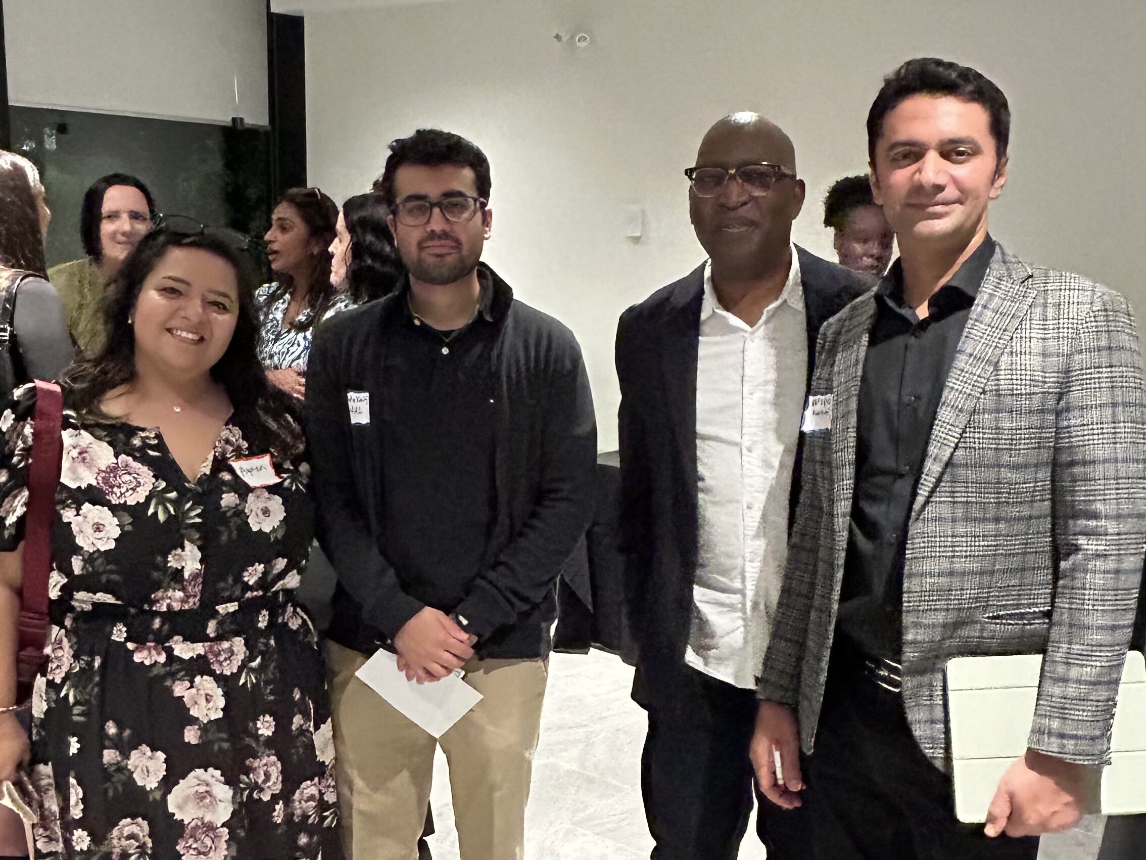 Picture about a group of people at Starting with Success event