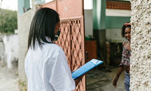 Certificate in Culture, Medicine & Health medical worker greeting person