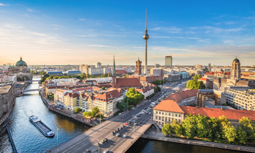German Studies Berlin radio tower