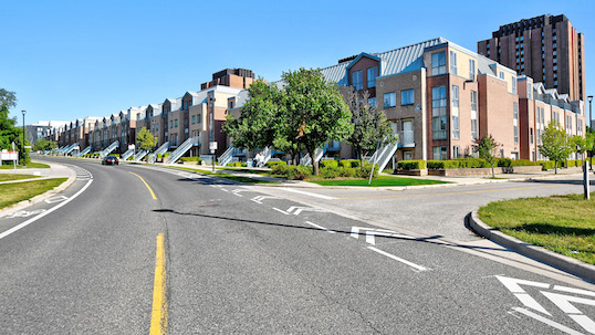 Passey Crescent residence buildings