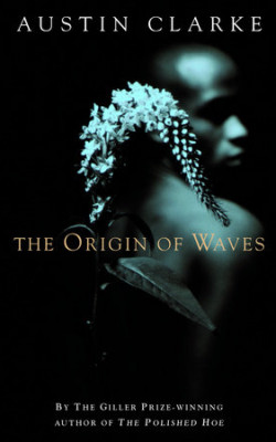 Book Cover of the Origin of Waves featuring a black couple embracing.