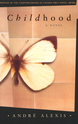 Childhood book cover featuring a butterfly on a brown background