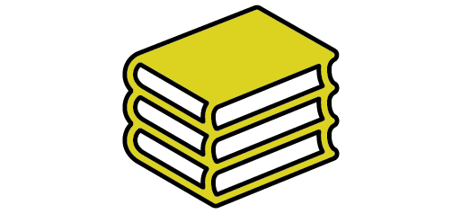 stacked books icon