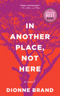 Book cover for Dionne Brand's in Another Place, Not Here