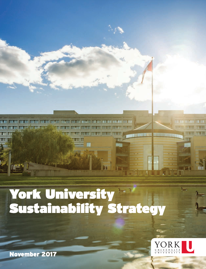 York University Sustainability Strategy Publication Cover