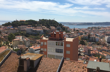 Lisbon skyline during the day