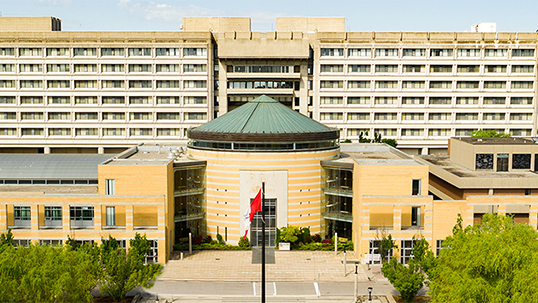 vari hall aerial image