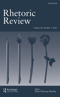 Rhetoric Review journal cover
