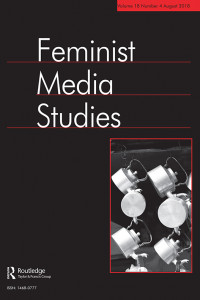 Feminist Media Studies, special issue on Online Misogyny cover