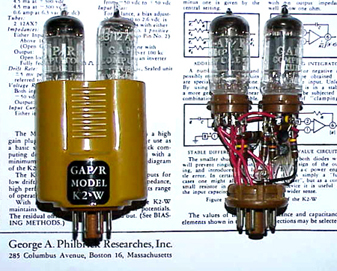 K2-W General-Purpose Computing Op-Amp Tubes (1952)