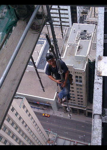 Erik Christensen at the Trump Tower