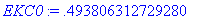 EKC0 := .493806312729280