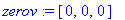 zerov := vector([0, 0, 0])