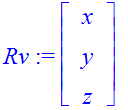 Rv := Vector(%id = 13318492)