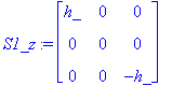 S1_z := matrix([[h_, 0, 0], [0, 0, 0], [0, 0, -h_]]...
