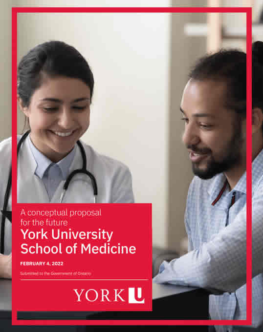 banner for Conceptual Proposal York University School of Medicine doc