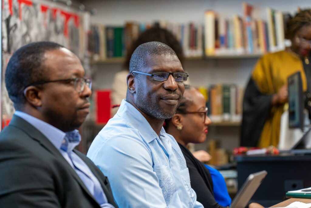 Assistant Professor Godfred Boateng, University of Guelph Professor Lawrence Goodridge, and York U Assistant Professor Molade Osibodu