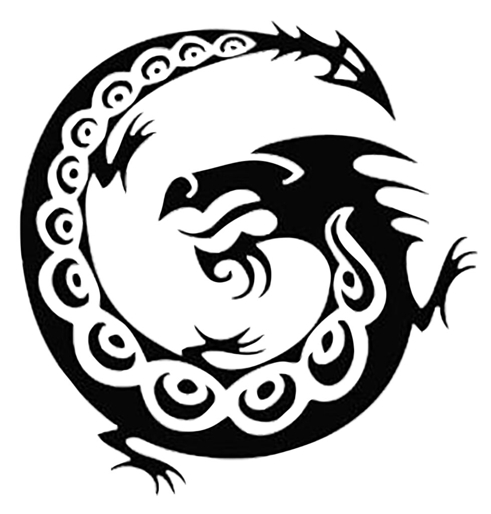 Bethune College dragon logo